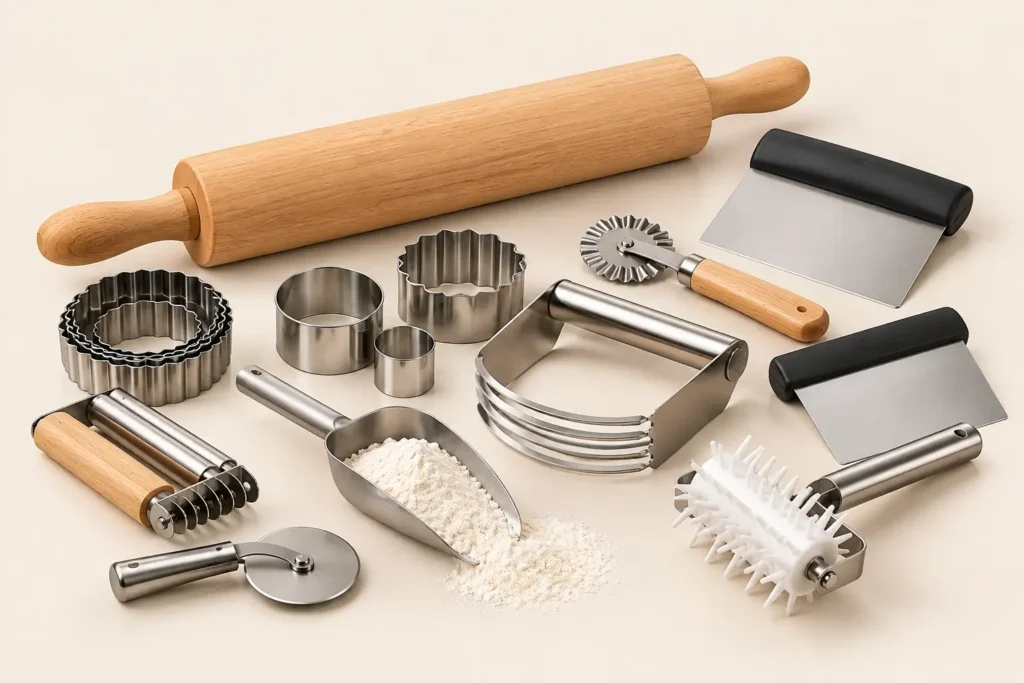 bakery rolling cutting dough tools