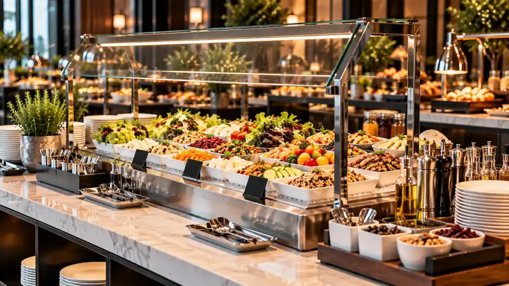 buffet protection service support accessories