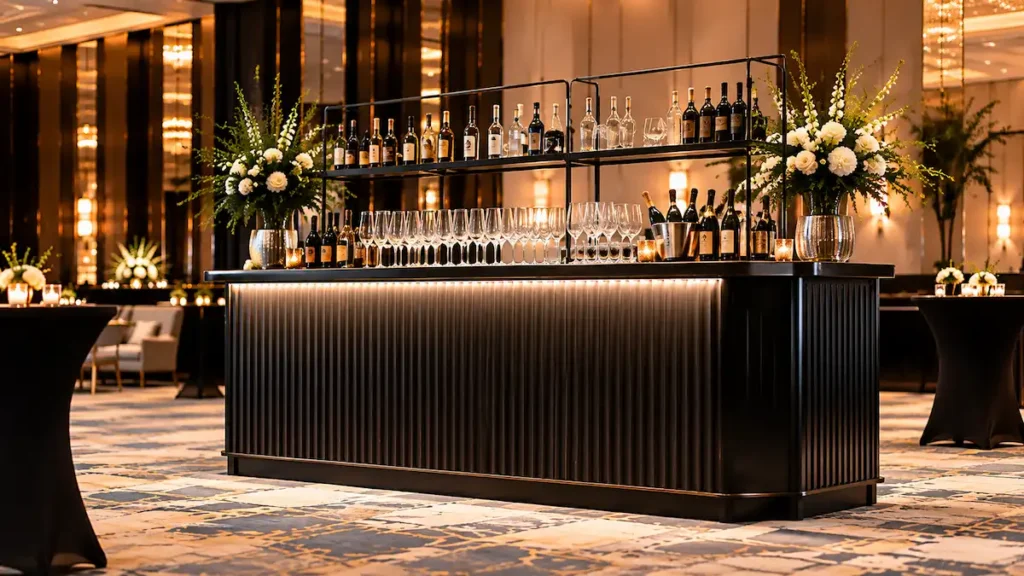 mobile bar event service equipment