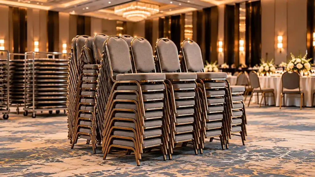 stackable banquet chairs hotel events
